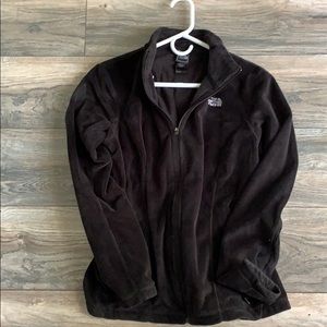 North face fuzzy jacket